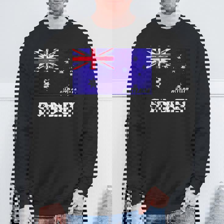 シドニー オーストラリア国旗ジャージ スウェットシャツ 高齢者への贈り物