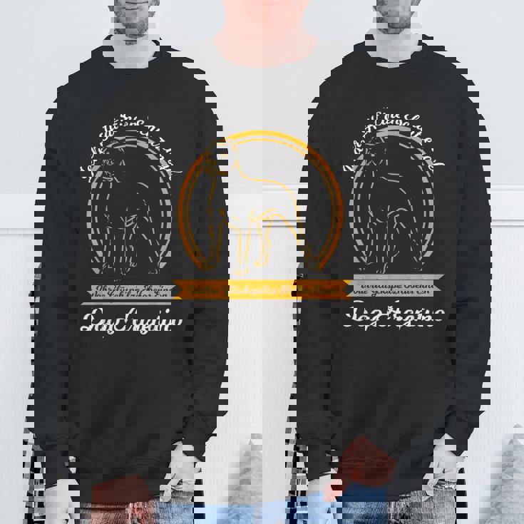 シュッツェンゲル・ドゴ・アルヘンティーノ・ドゴ・アルヘンティーノ・フンド スウェットシャツ 高齢者への贈り物