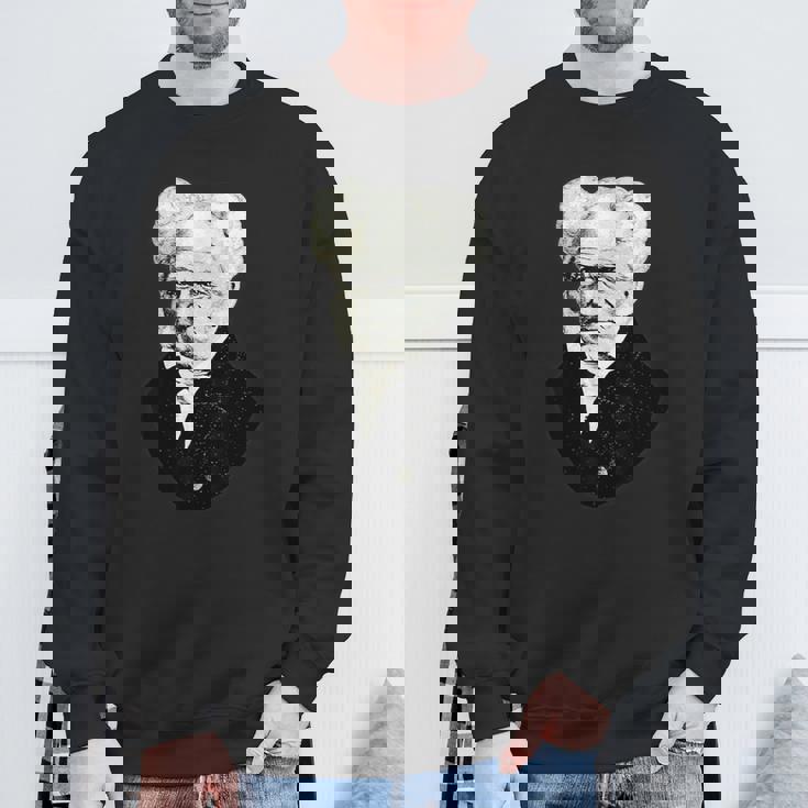 ショーペンハウアー実存主義哲学 スウェットシャツ 高齢者への贈り物