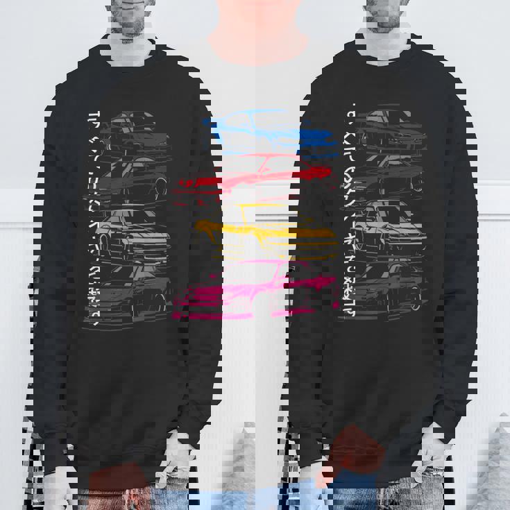 シルビア131415 恋人 スポーツカー スウェットシャツ 高齢者への贈り物