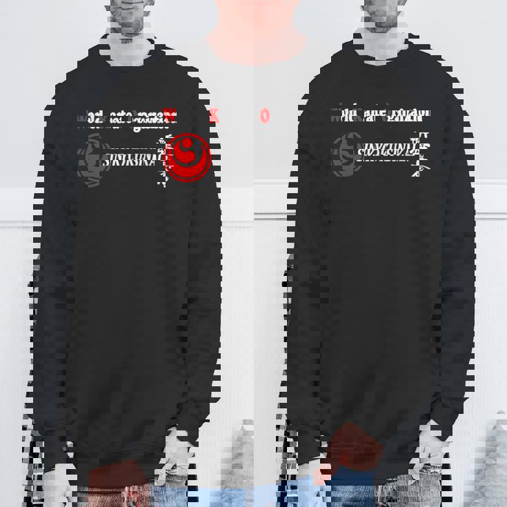 シンキョクシンカイ 空手 新極真 大山極真 スウェットシャツ 高齢者への贈り物