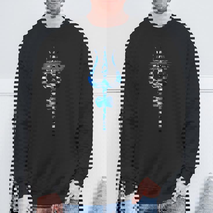 シヴァ神トリシュル スウェットシャツ 高齢者への贈り物