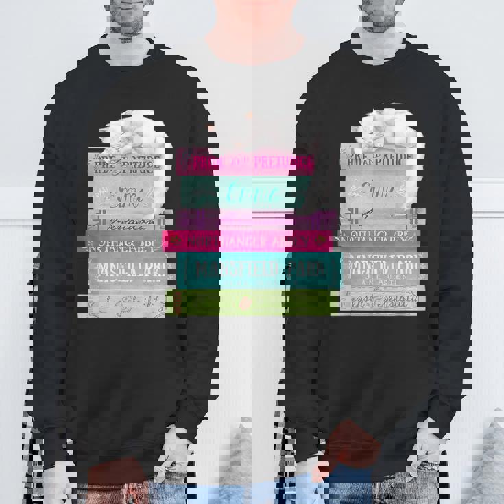 ジェーンオースティン 本 スタック おもしろ文学 スウェットシャツ 高齢者への贈り物