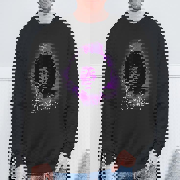 ジミヘンドリックス_002 スウェットシャツ 高齢者への贈り物