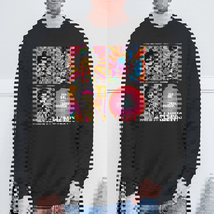 ジミヘンドリックス_003 スウェットシャツ 高齢者への贈り物