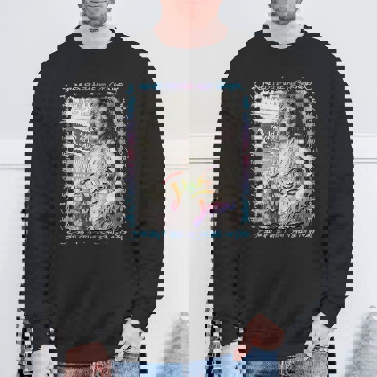 ジャニスジョプリン_001 スウェットシャツ 高齢者への贈り物