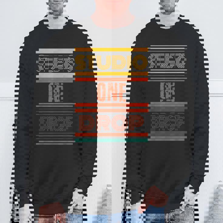 ジャマイカレゲエ 音楽スタジオ ワンドロップ ジャマイカ お土産 スウェットシャツ 高齢者への贈り物