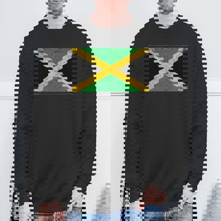 ジャマイカ国旗グラフィック メンズ レディース キッズ スウェットシャツ 高齢者への贈り物