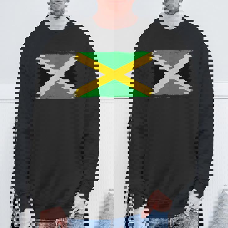 ジャマイカ国旗ジャマイカ スウェットシャツ 高齢者への贈り物