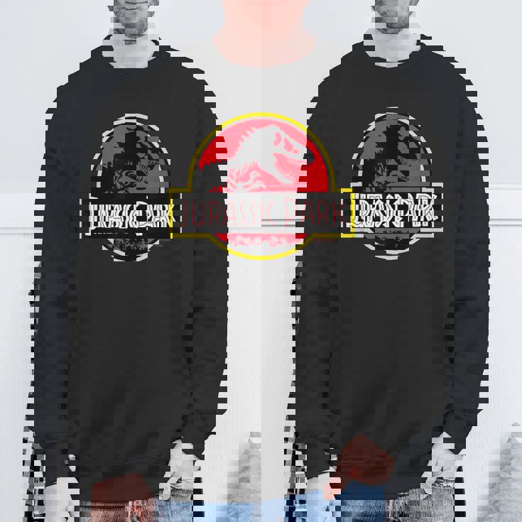 ジュラシックパークのロゴ 公式ライセンス商品。 スウェットシャツ 高齢者への贈り物