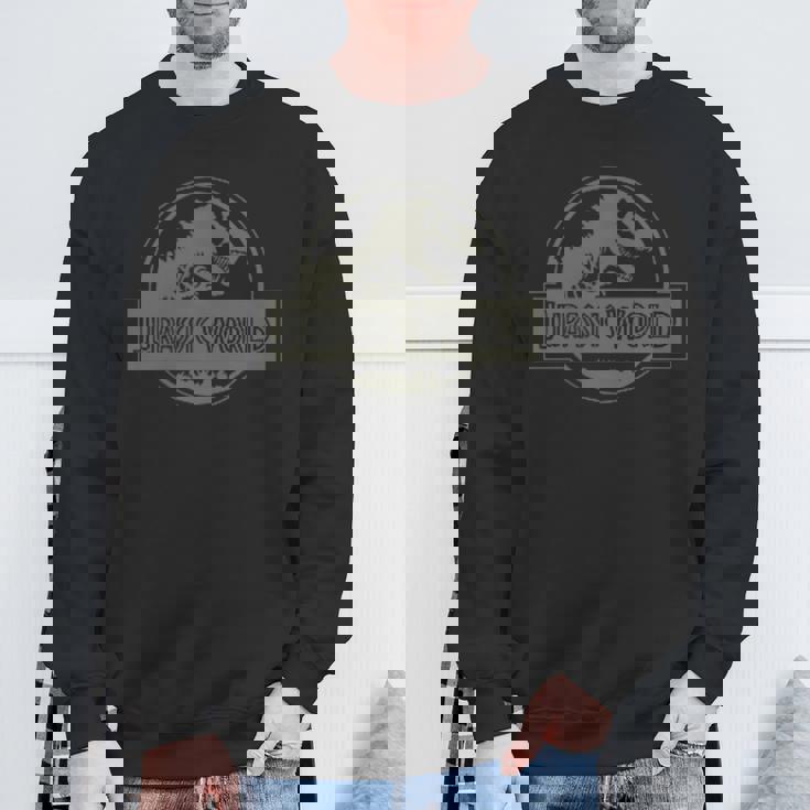 ジュラシック・パーク国立公園 トラック 公式ライセンス商品。 スウェットシャツ 高齢者への贈り物