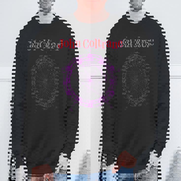 ジョン・コルトレーン サークル・オブ・フィフス ドローイング スウェットシャツ 高齢者への贈り物