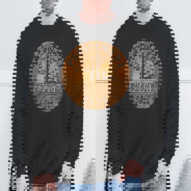 ジョージ・クリントン議会ファンカデリック・チョコレート・シティ スウェットシャツ 高齢者への贈り物