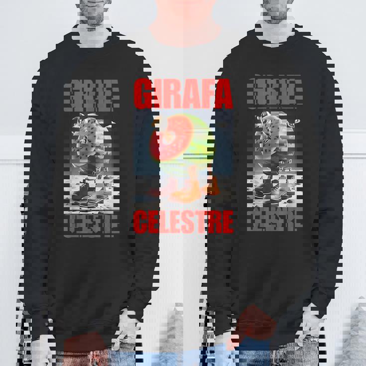 ジラファセレストレ-イタリアンブレインロットミーム スウェットシャツ 高齢者への贈り物