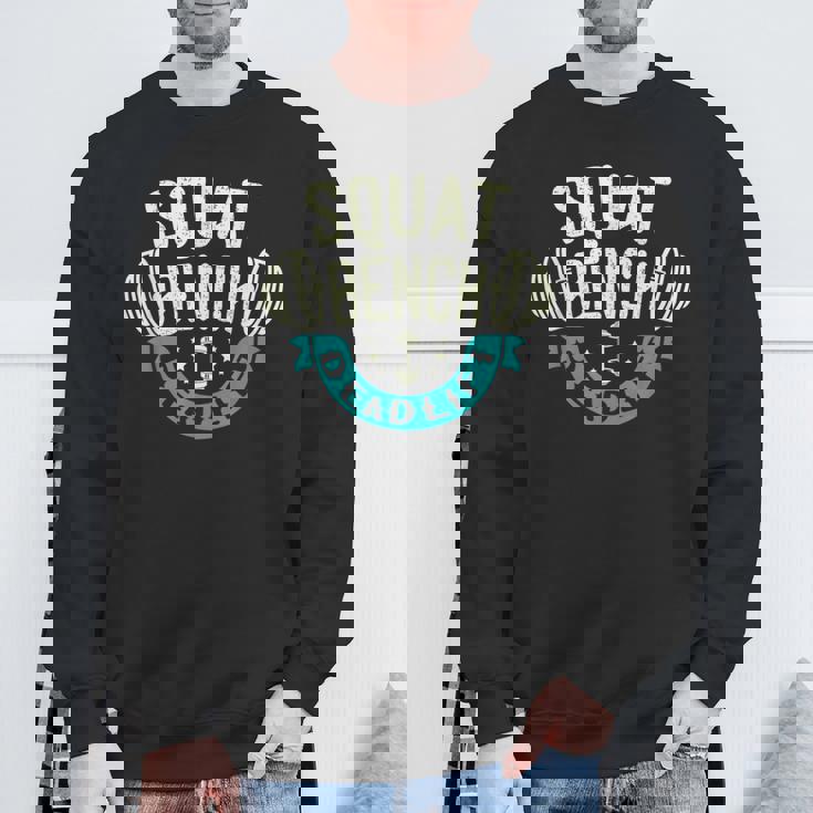 スクワット ベンチプレス デッドリフト パワーリフター スウェットシャツ 高齢者への贈り物