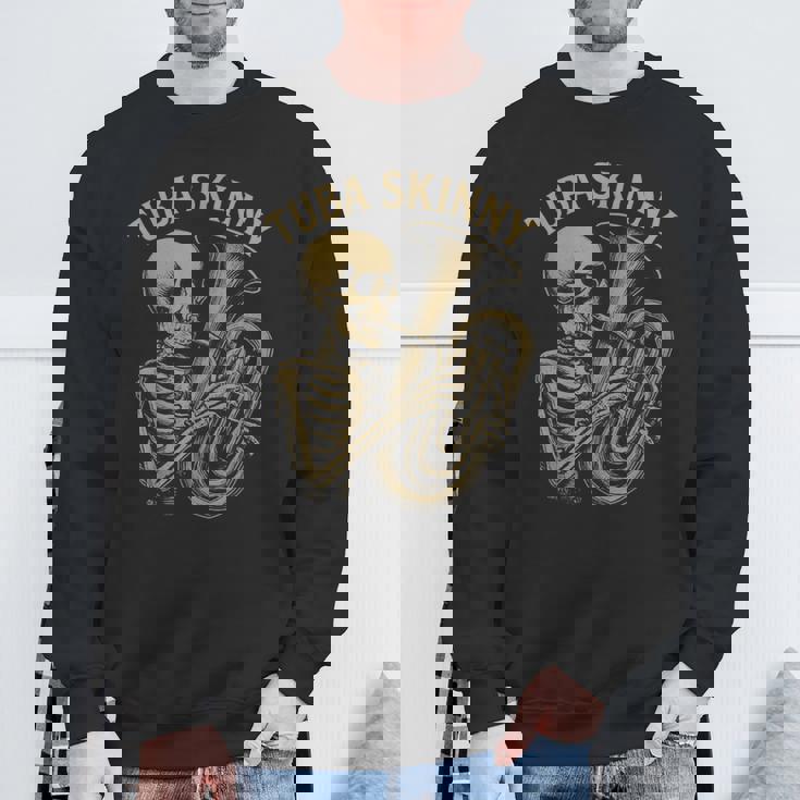 スケルトン チューバ スキニー スウェットシャツ 高齢者への贈り物