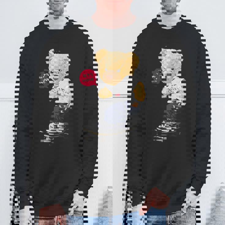 スケートボーダー クマ スウェットシャツ 高齢者への贈り物