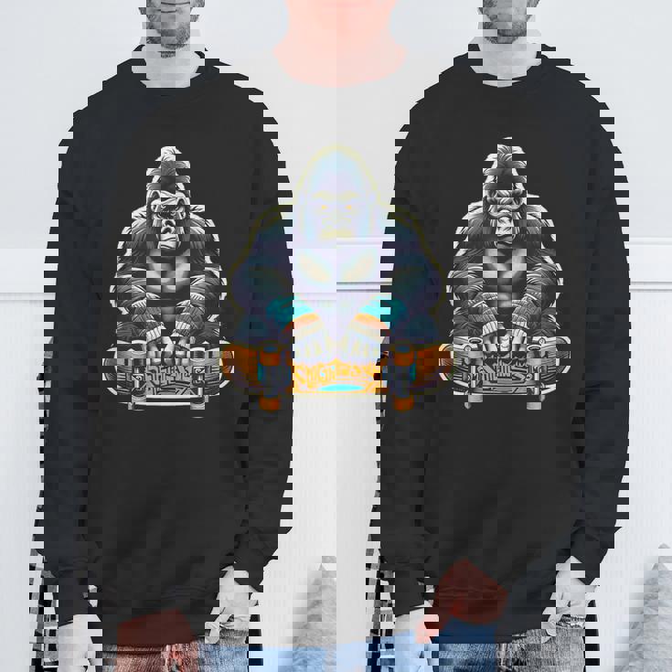 スケートボード ゴリラ L1 スウェットシャツ 高齢者への贈り物