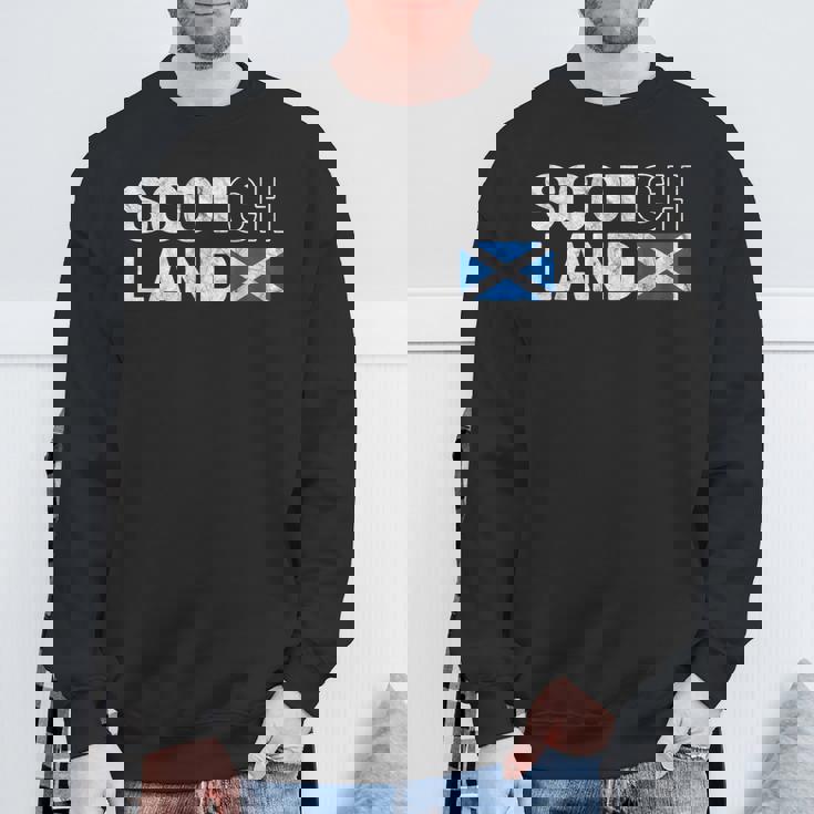 スコットランド国旗 スコッチ ウイスキー おもしろい スコットランド ギフト スウェットシャツ 高齢者への贈り物