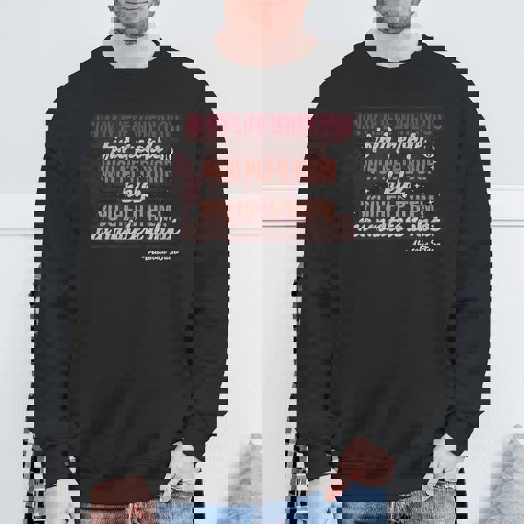 スターウォーズ アソーカ タノ 引用句 シルエット付き スウェットシャツ 高齢者への贈り物