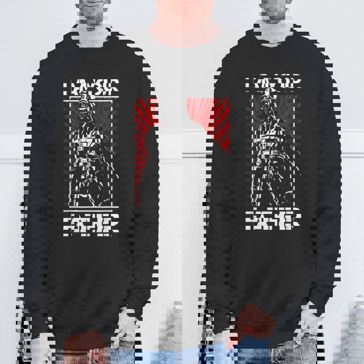 スターウォーズ クラシック 父の日 I Am Your Father 胸ポスター スウェットシャツ 高齢者への贈り物