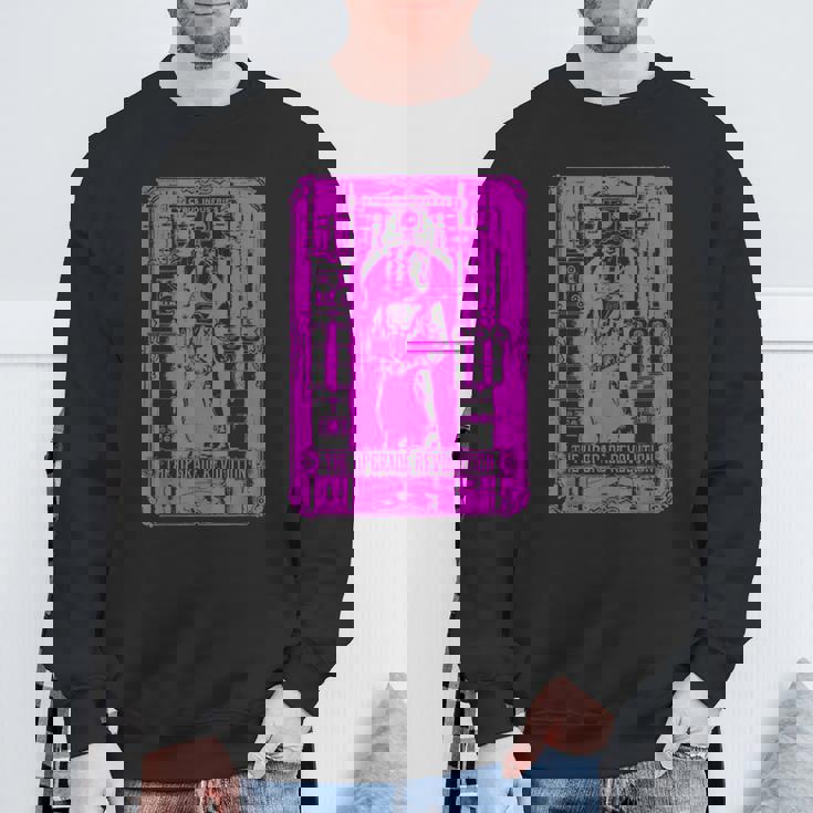 スチームパンク サイバーメン レトロ未来sfファン スウェットシャツ 高齢者への贈り物