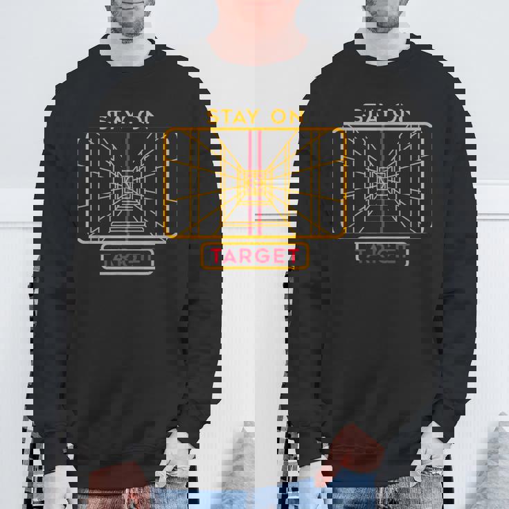 ステイ・オン・ターゲット スウェットシャツ 高齢者への贈り物