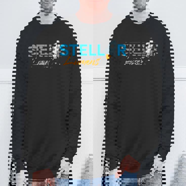 ステラルーメン Xlm ホルダー投資家トレーダー スウェットシャツ 高齢者への贈り物