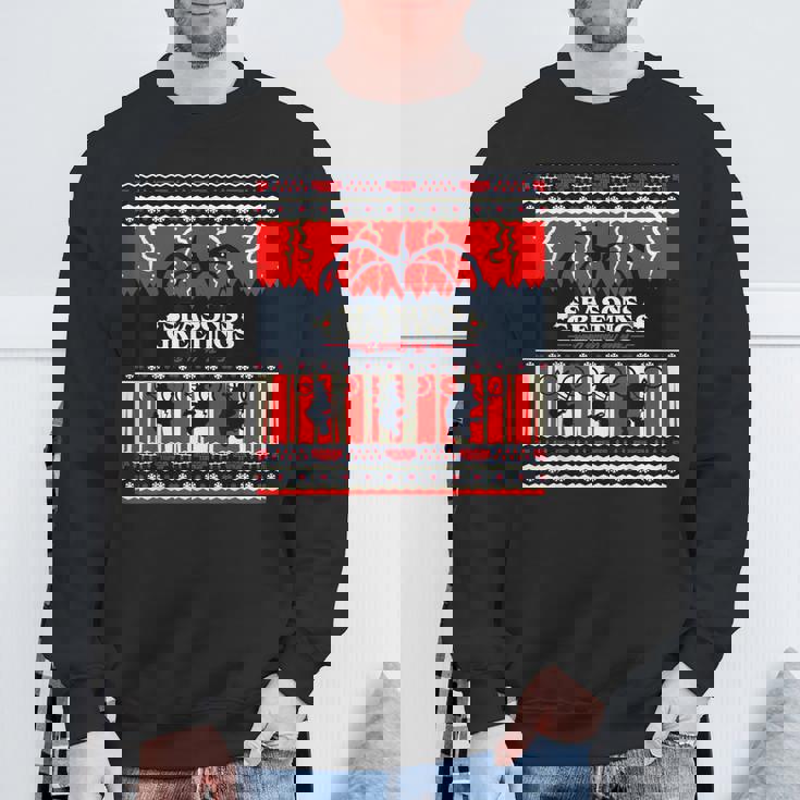 ストレンジャー・シングス Xmas Mind Flayer 逆さまファン記念品 スウェットシャツ 高齢者への贈り物