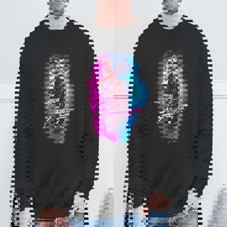 ストレンジャー・シングス スティーブ・ハリントン ベビーシッター 斧 80年代 レトロ スウェットシャツ 高齢者への贈り物