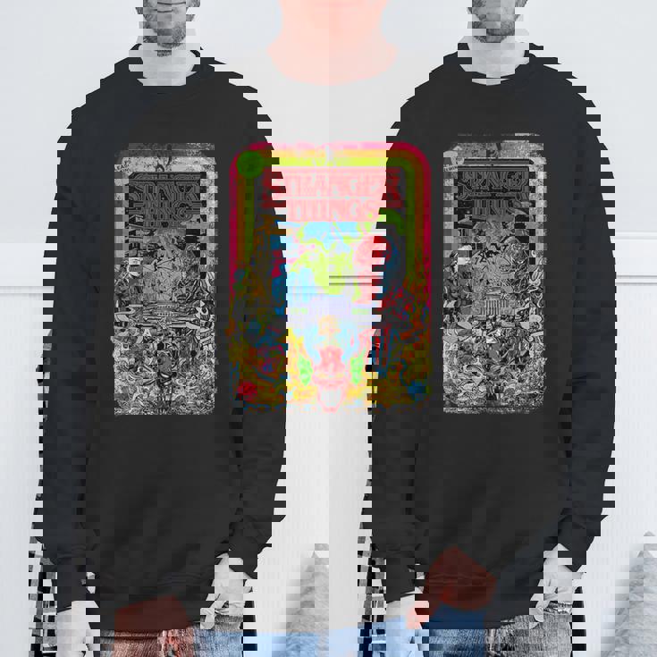 ストレンジャー・シングス プロモコミック ザ・パーティー ベクナ バトル レトロ 80年代 スウェットシャツ 高齢者への贈り物