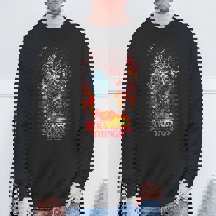 ストレンジャー・シングス ヘルファイア クラブ ギター エディ・マンソン ロックスター スウェットシャツ 高齢者への贈り物