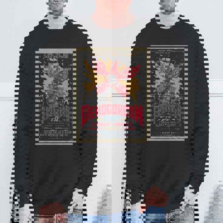 ストレンジャー・シングス ポスター Demogorgon Live Fan Memorabilia スウェットシャツ 高齢者への贈り物