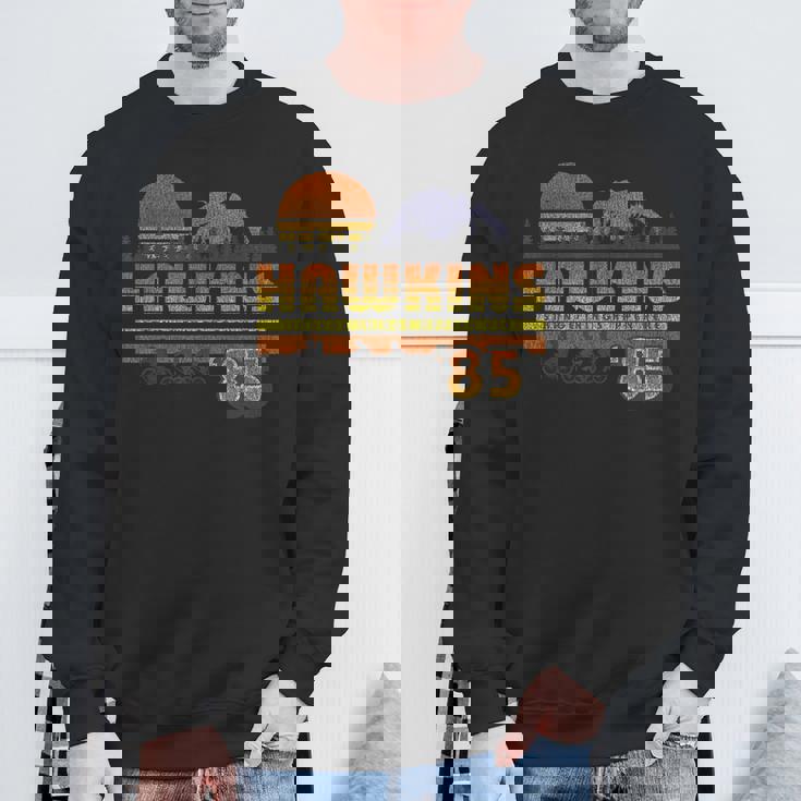 ストレンジャー・シングスヴィンテージ 85 ザ・パーティーストレンジ・シングス・ハプン スウェットシャツ 高齢者への贈り物