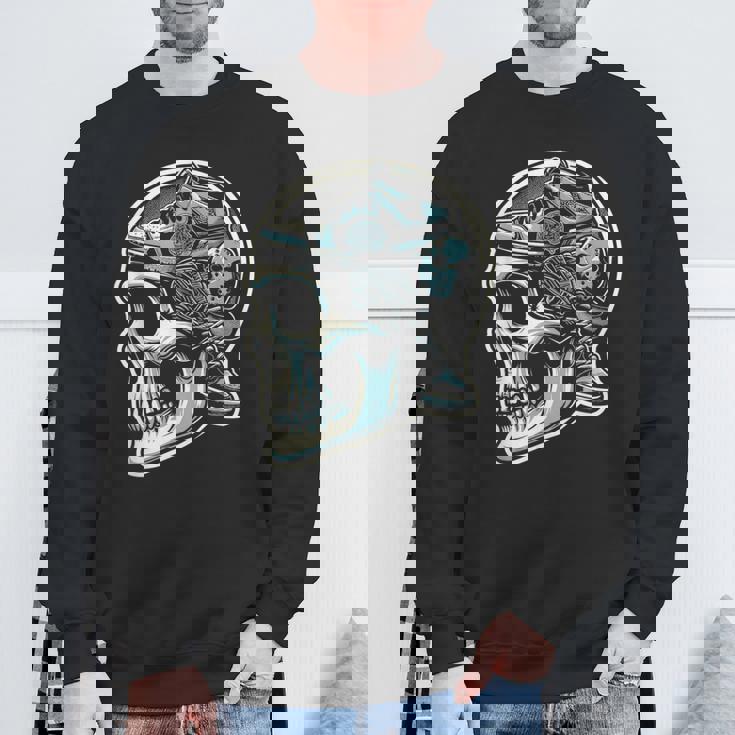 スニーカー ファン ムエルテ スカル スウェットシャツ 高齢者への贈り物