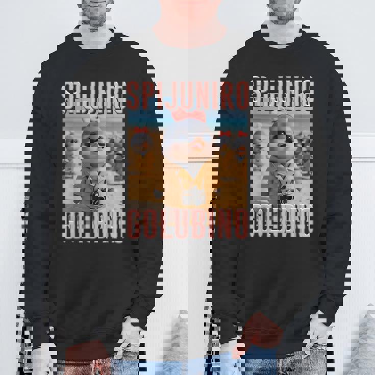 スピジュニロ ゴルビーノ イタリアン ブレイン モンスター Ai キッズ スウェットシャツ 高齢者への贈り物