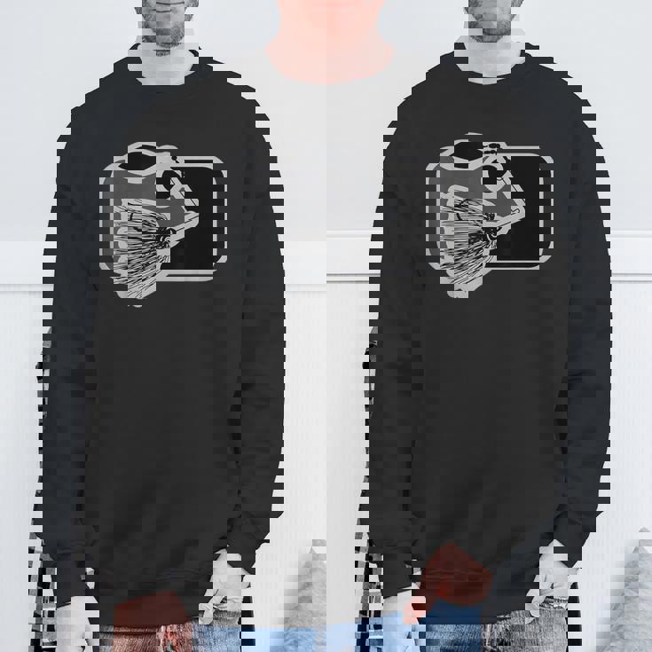 スピナーベイト バス釣り 漁師 釣り ルアー スウェットシャツ 高齢者への贈り物