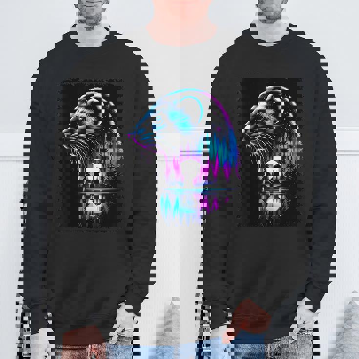 スピリット アニマル イタチ メンズ レディース キッズ クリスマス スウェットシャツ 高齢者への贈り物