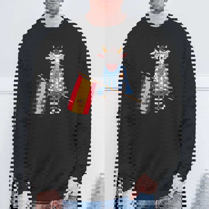 スペイン牛のファン スウェットシャツ 高齢者への贈り物