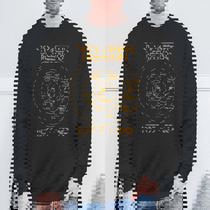 スペースボイジャー 1 2プローブ 宇宙探査軌跡 スウェットシャツ 高齢者への贈り物