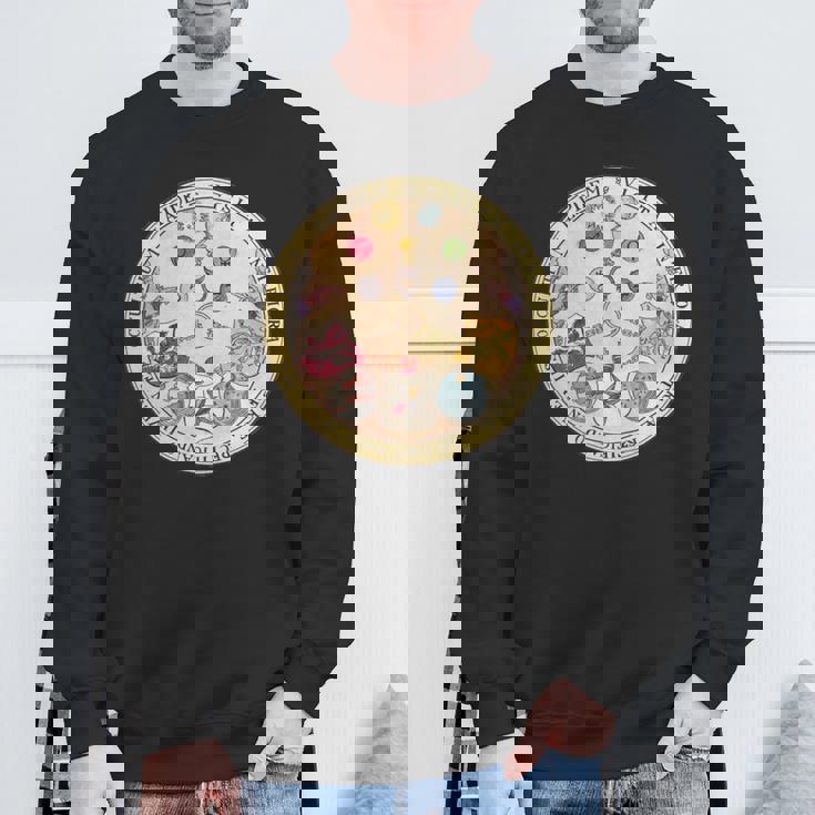 スマラグディーナタブレット エメラルド製 長袖tシャツ スウェットシャツ 高齢者への贈り物