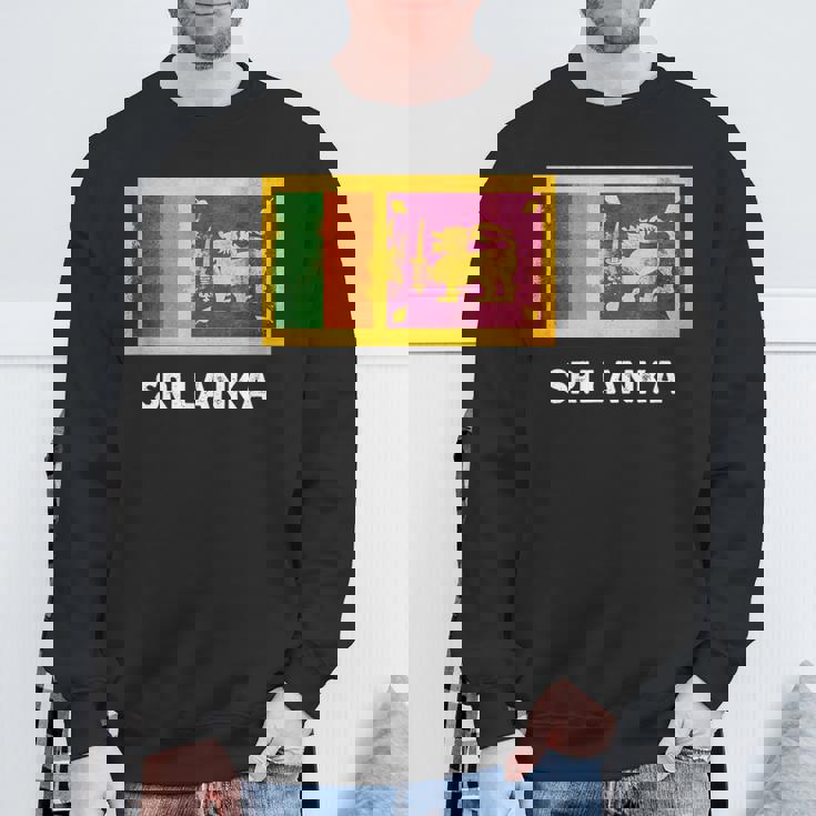 スリランカ国旗tシャツ スウェットシャツ 高齢者への贈り物