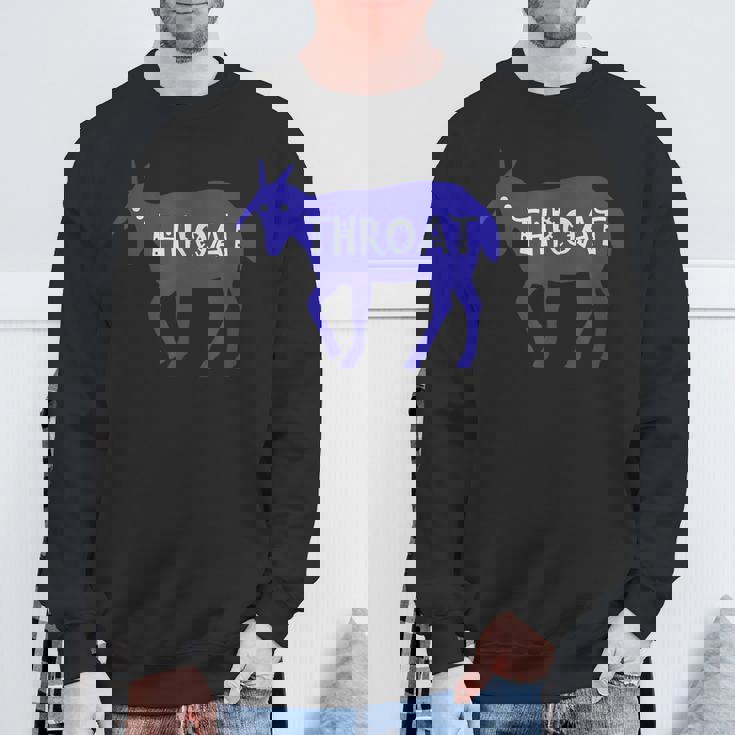 スロートヤギ スウェットシャツ 高齢者への贈り物