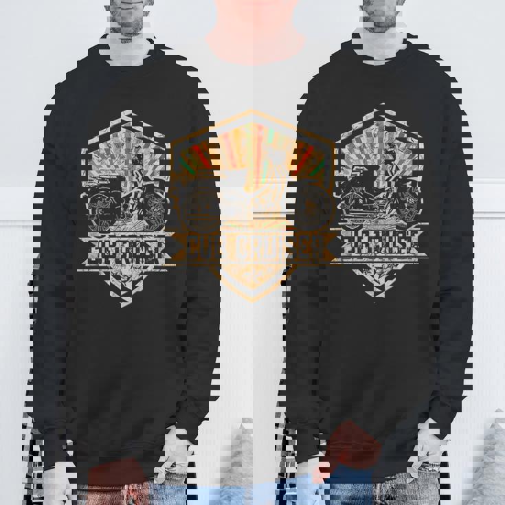 スーパーカブクルーザー C100 原付バイク レトロジャパン スウェットシャツ 高齢者への贈り物