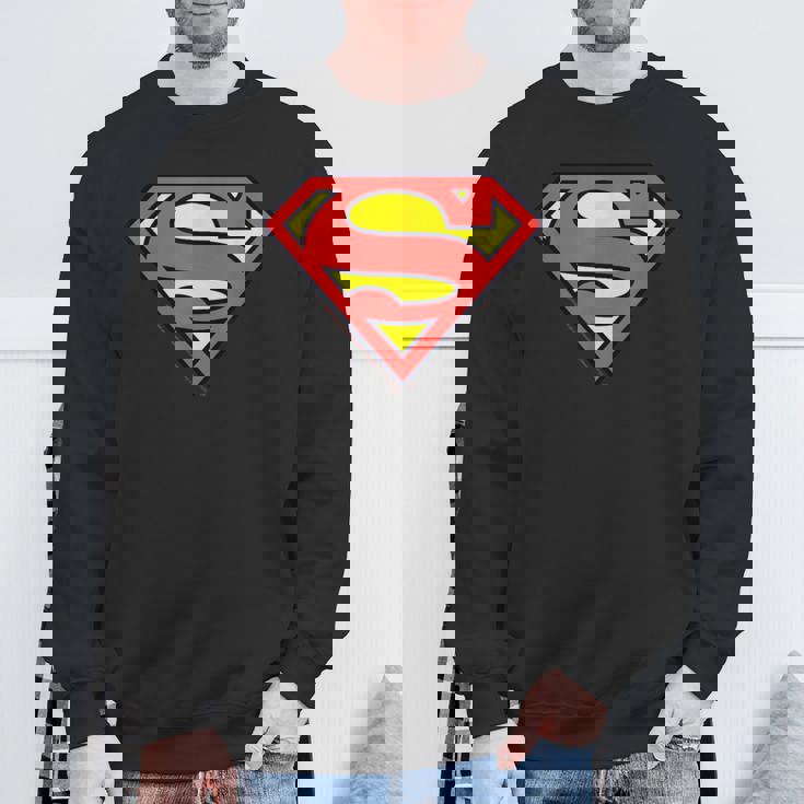 スーパーマン レジェンダリー クラシック ロゴ スウェットシャツ 高齢者への贈り物