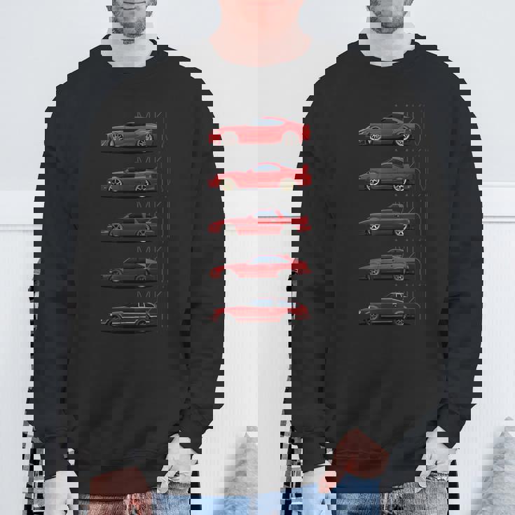 スープラ Mk3 Mk4 Mk5 Gen 4Th Of July American Japanese スウェットシャツ 高齢者への贈り物