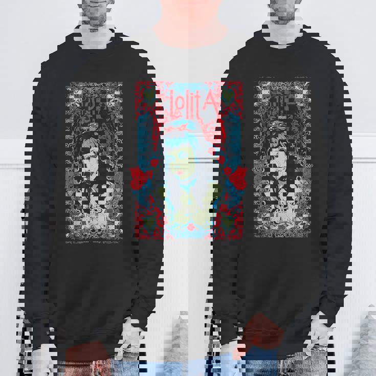 セクシー ゾンビ ピンナップ ガール ヴィンテージ ロリータ ゴス スウェットシャツ 高齢者への贈り物