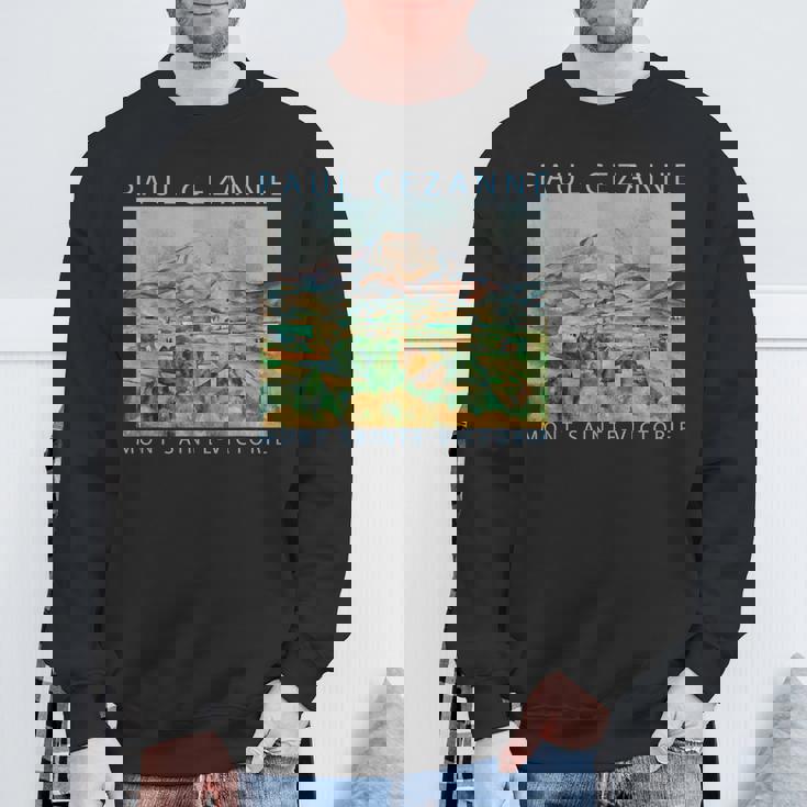 セザンヌ 面白いtシャツ アート 印象派 絵画 メンズ レディース 面白い 服 美術 油彩画 スウェットシャツ 高齢者への贈り物
