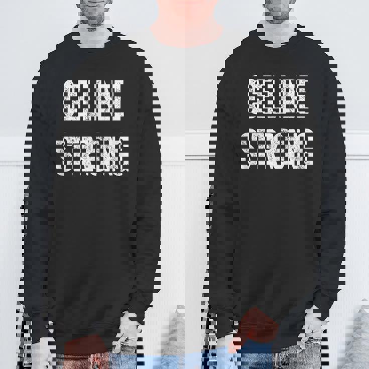 セリーヌストロングセリーヌサポーター スウェットシャツ 高齢者への贈り物