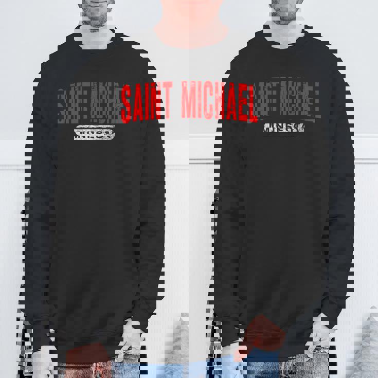 セントマイケルmn ミネソタ 面白い Usa City Roots ヴィンテージ ギフト スウェットシャツ 高齢者への贈り物